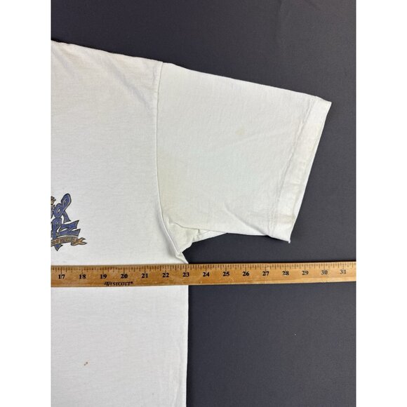 Rare Vintage 90s Y2K God Rulz Jesus Tee God Lord White XL Shirt Pray Heaven Tee - Picture 13 of 14